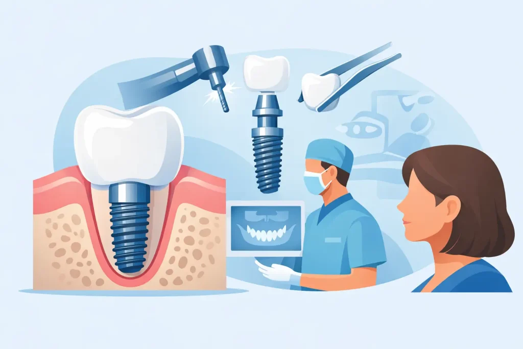 Dental implant süreci nasıl işler?